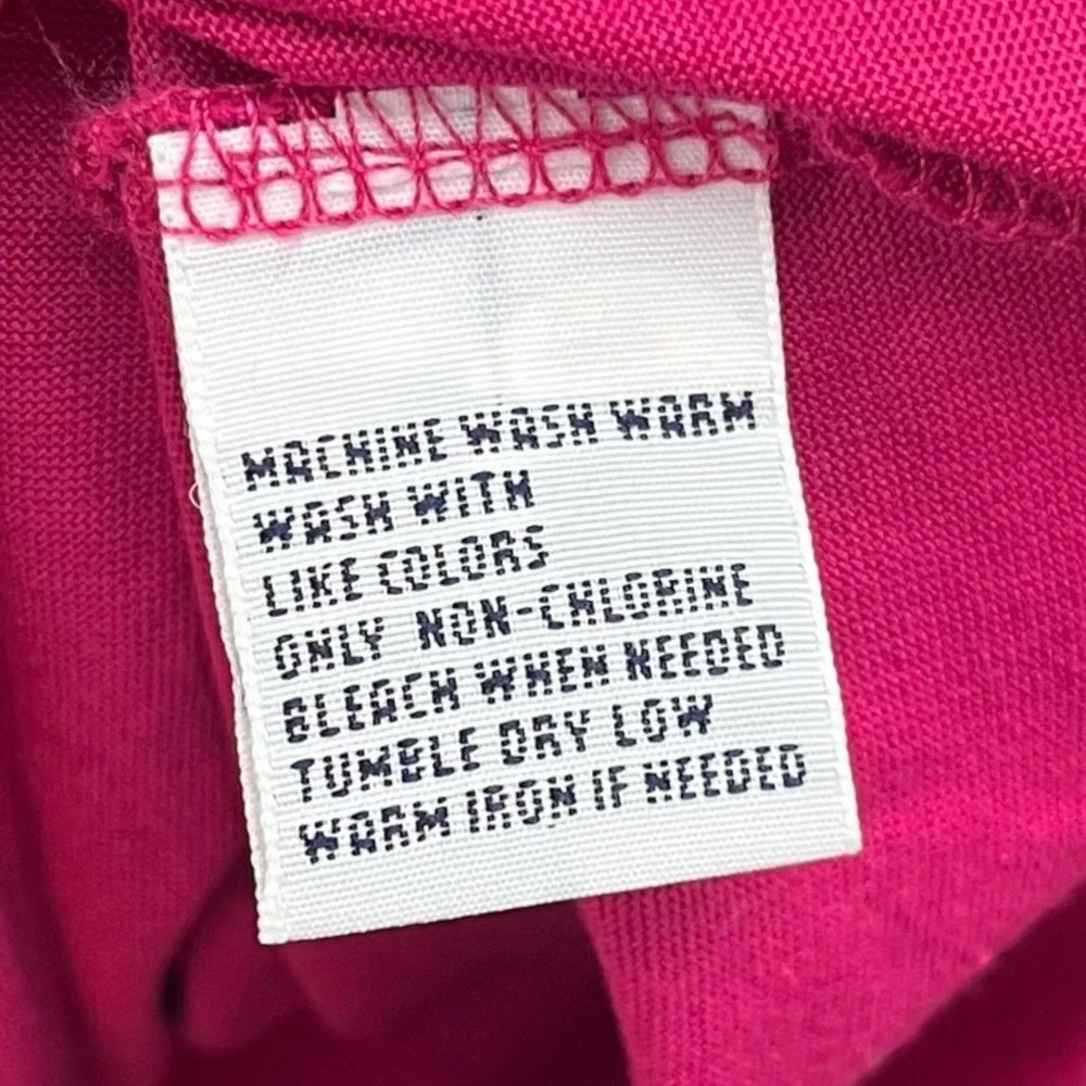Polo Ralph Lauren Men's Size XL Magenta Pink Short Sleeve 100% Cotton Golf Shirt